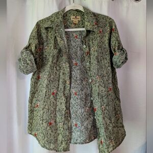 WoolRich Women's Cotton Lightweight Button Up